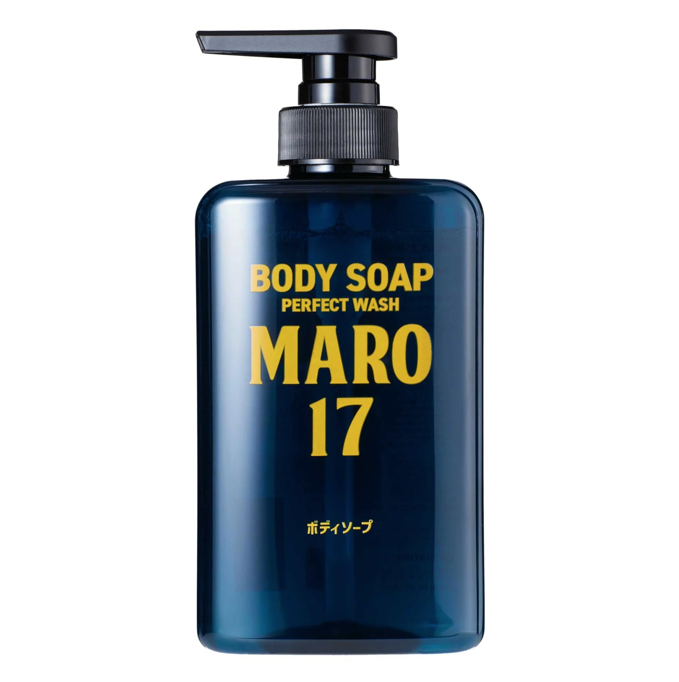 MARO17 MARO17 Body Soap Perfect Wash - Mens Body Wash - Luxurious, Moisturizing Shower Gel - Sulfate Free + Hyaluronic Acid & Collagen for Hydrating Deep Cleanse - Bergamot Fragrance - Gifts for Men